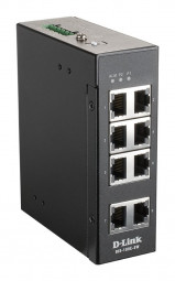D-Link DIS-100E-8W Industrial Fast Ethernet Unmanaged Switch