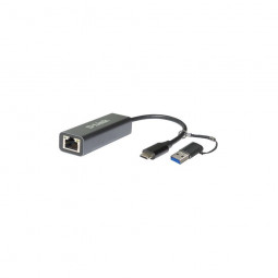 D-Link DUB-2315 USB-C to 2.5 Gigabit Ethernet Network Adapter with USB-A to USB-C Adapter