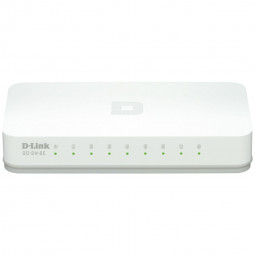 D-Link GO-SW-8E 8-Port Fast Ethernet Easy Desktop Switch