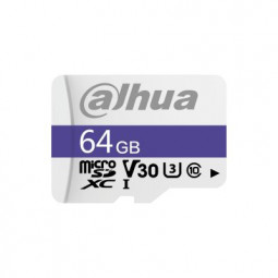 Dahua 64GB microSDXC C100 Class 10 U3 V30 adapter nélkül