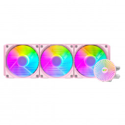 darkFlash Radiant DC 360 ARGB Liquid CPU Cooler Pink