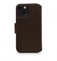 Decoded Leather Detachable Wallet, brown - iPhone 14 Plus