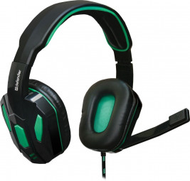Defender Warhead G-275 Gaming headset Black/Green