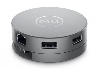 Dell DA310 7-in-1 USB-C Multiport Adapter Gery