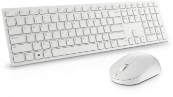 Dell KM5221W Pro Wireless Keyboard and Mouse White
