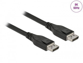 DeLock Active DisplayPort Cable 8K 60Hz 10m Black