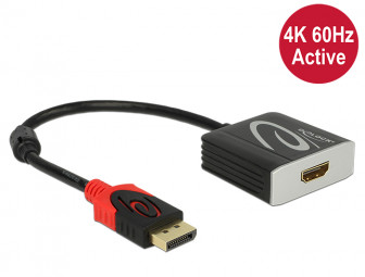 DeLock Adapter Displayport 1.2 male > HDMI female 4K 60 Hz Active