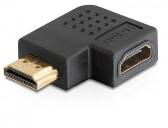 DeLock Adapter HDMI male > HDMI female 90° right