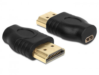 DeLock Adapter HDMI Micro-D female > HDMI-A male