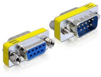 DeLock Adapter Serial Sub-D 9 pin male > Sub-D 9 pin female – Port Saver