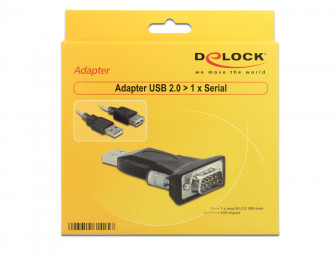 DeLock Adapter USB 2.0 > 1 x Serial