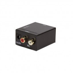 Logilink CA0100 Koaxial and Toslink to analog L/R audio converter