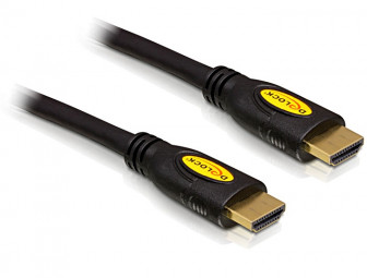 DeLock Cable High Speed HDMI with Ethernet - HDMI-A male > HDMI-A male 4K 3m