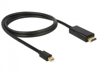 DeLock Cable mini Displayport 1.1 male > HDMI-A male 1m