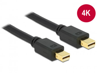 DeLock Cable Mini Displayport 1.2 male > Mini Displayport male 4K 1,5m