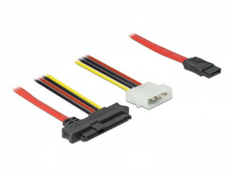 DeLock Cable SAS SFF-8482 + Power > 1 x SATA 7 pin 0,5 m