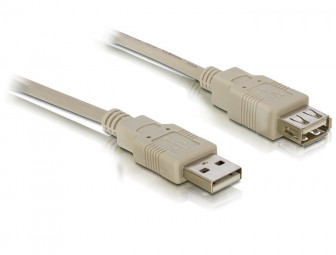 DeLock Cable USB 2.0 extension A/A 3m