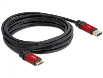 DeLock Cable USB 3.0 Type-A male > USB 3.0 Type Micro-B male 5m Premium