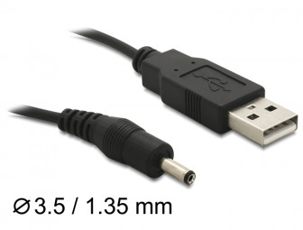 DeLock Cable USB Power > DC 3.5 x 1.35mm Male 1,5m