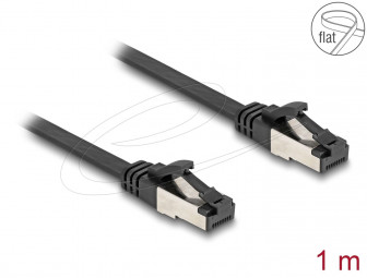 DeLock CAT8.1 Patch Cable 1m Black