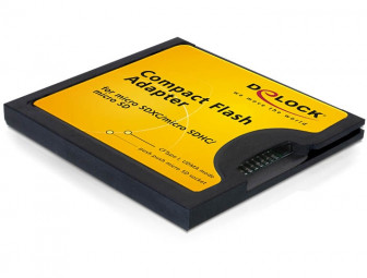 DeLock Compact Flash Adapter for Micro SD Memory Cards