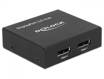 DeLock Displayport 1.2 Splitter 1 x Displayport in > 2 x Displayport out 4K