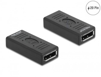 DeLock DisplayPort 1.2 adapter famale/famale Black