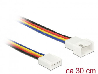 DeLock Extension Cable PWM Fan Connection 4 Pin 30cm