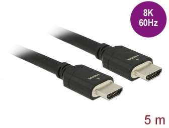 DeLock High Speed HDMI Cable 48 Gbps 8K 60 Hz 5m