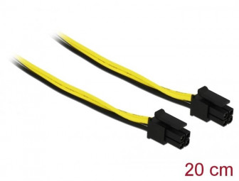 DeLock Micro Fit 3.0 Cable 4 pin male > male 20cm