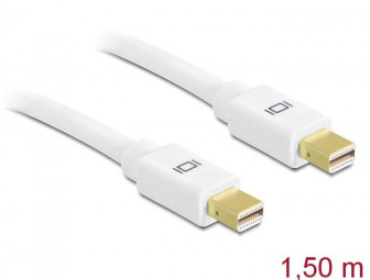 DeLock Mini Displayport 1.2 male > Mini Displayport male 4K cable 1,5m