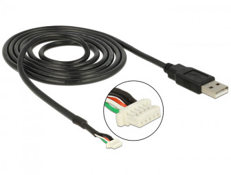 DeLock Module Cable USB 2.0 A male > 5 pin camera plug V5 1,5m
