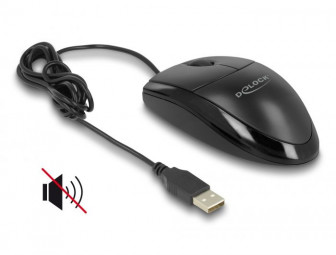 DeLock Optical USB Desktop Mouse Silent