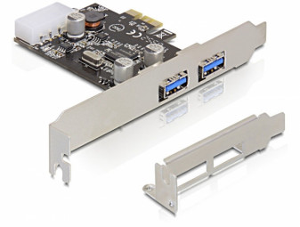 DeLock PCI Express Card > 2 x external USB 3.0 Type-A female