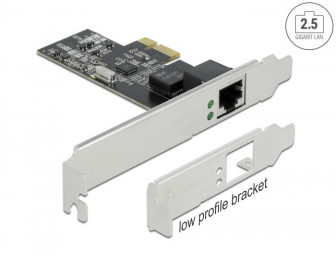 DeLock PCI Express x1 Card 1 x RJ45 2.5 Gigabit LAN RTL8125