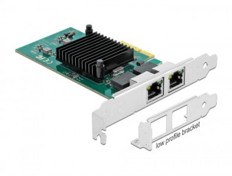 DeLock PCI Express x4 Card 2 x RJ45 Gigabit LAN i82576