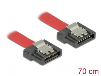 DeLock SATA 6 Gb/s Cable 0,7m Red