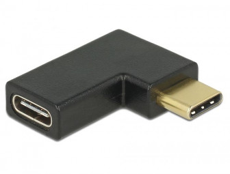 DeLock SuperSpeed USB 10 Gbps (USB 3.1 Gen 2) USB Type-C male > female angled left/right Adapter