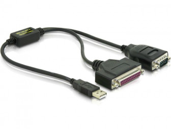 DeLock USB 1.1 > 1x Serial 1x Parallel Adapter
