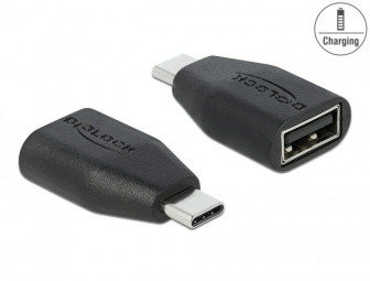 DeLock USB Data Blocker USB Type-C male to Type-A female