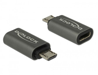DeLock USB2.0 Micro-B apa - USB Type-C 2.0 anya adapter
