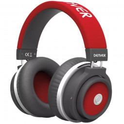 Denver BTH-250 Wireless Bluetooth headset with handsfree function Red