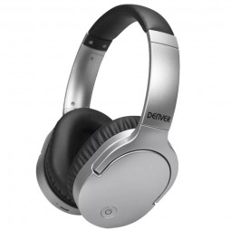 Denver BTN-207 Wireless Bluetooth headset Silver/Black