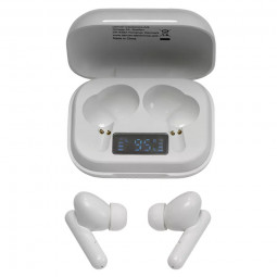 Denver TWE-38 True wireless Bluetooth earbuds White