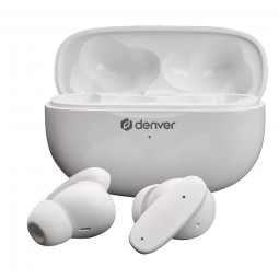 Denver TWE-49ENC True wireless Bluetooth earbuds White