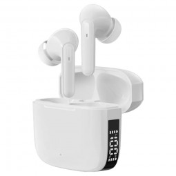 Denver TWE-61 True Wireless Bluetooth Earbuds White