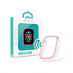 Devia Luminous Series Shockproof Case For iWatch 40mm Peach