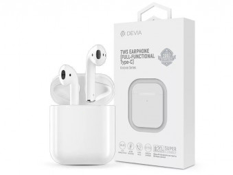 Devia ST102057 Kintone Series Bluetooth Headset White