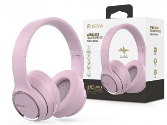 Devia ST383533 Bluetooth Headset Pink