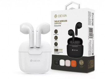 Devia ST399237 TWS-K1 Bluetooth Headset White